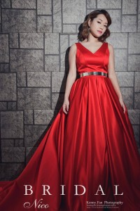 紅色禮服,婚紗,自助婚紗,婚紗攝影,禮服